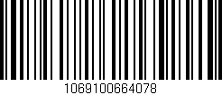 Código de barras (EAN, GTIN, SKU, ISBN): '1069100664078'