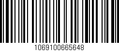 Código de barras (EAN, GTIN, SKU, ISBN): '1069100665648'