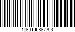 Código de barras (EAN, GTIN, SKU, ISBN): '1069100667796'