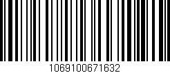 Código de barras (EAN, GTIN, SKU, ISBN): '1069100671632'