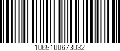 Código de barras (EAN, GTIN, SKU, ISBN): '1069100673032'