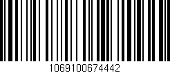 Código de barras (EAN, GTIN, SKU, ISBN): '1069100674442'