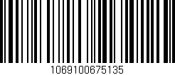 Código de barras (EAN, GTIN, SKU, ISBN): '1069100675135'