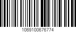 Código de barras (EAN, GTIN, SKU, ISBN): '1069100676774'