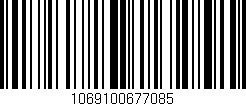 Código de barras (EAN, GTIN, SKU, ISBN): '1069100677085'