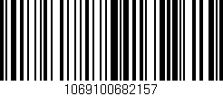 Código de barras (EAN, GTIN, SKU, ISBN): '1069100682157'