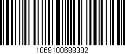 Código de barras (EAN, GTIN, SKU, ISBN): '1069100688302'