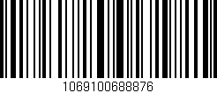 Código de barras (EAN, GTIN, SKU, ISBN): '1069100688876'