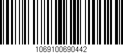 Código de barras (EAN, GTIN, SKU, ISBN): '1069100690442'