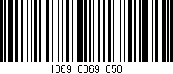Código de barras (EAN, GTIN, SKU, ISBN): '1069100691050'