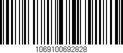 Código de barras (EAN, GTIN, SKU, ISBN): '1069100692828'