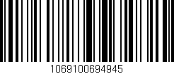 Código de barras (EAN, GTIN, SKU, ISBN): '1069100694945'