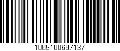 Código de barras (EAN, GTIN, SKU, ISBN): '1069100697137'