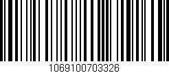 Código de barras (EAN, GTIN, SKU, ISBN): '1069100703326'