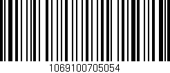 Código de barras (EAN, GTIN, SKU, ISBN): '1069100705054'