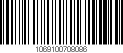 Código de barras (EAN, GTIN, SKU, ISBN): '1069100708086'