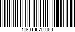Código de barras (EAN, GTIN, SKU, ISBN): '1069100709083'
