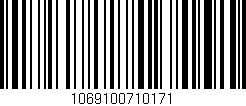 Código de barras (EAN, GTIN, SKU, ISBN): '1069100710171'