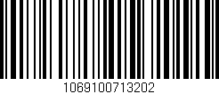 Código de barras (EAN, GTIN, SKU, ISBN): '1069100713202'