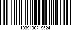 Código de barras (EAN, GTIN, SKU, ISBN): '1069100719624'