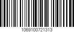 Código de barras (EAN, GTIN, SKU, ISBN): '1069100721313'