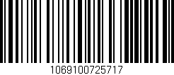 Código de barras (EAN, GTIN, SKU, ISBN): '1069100725717'