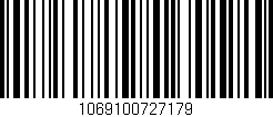 Código de barras (EAN, GTIN, SKU, ISBN): '1069100727179'