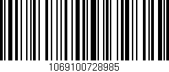 Código de barras (EAN, GTIN, SKU, ISBN): '1069100728985'