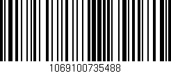 Código de barras (EAN, GTIN, SKU, ISBN): '1069100735488'