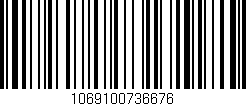Código de barras (EAN, GTIN, SKU, ISBN): '1069100736676'