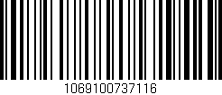 Código de barras (EAN, GTIN, SKU, ISBN): '1069100737116'
