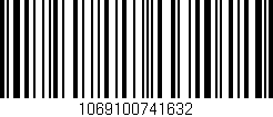 Código de barras (EAN, GTIN, SKU, ISBN): '1069100741632'