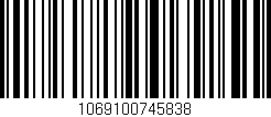 Código de barras (EAN, GTIN, SKU, ISBN): '1069100745838'