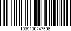 Código de barras (EAN, GTIN, SKU, ISBN): '1069100747696'