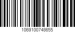 Código de barras (EAN, GTIN, SKU, ISBN): '1069100748655'