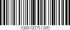 Código de barras (EAN, GTIN, SKU, ISBN): '1069100751280'