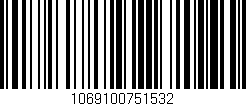 Código de barras (EAN, GTIN, SKU, ISBN): '1069100751532'