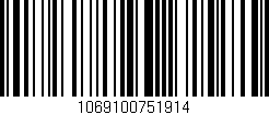 Código de barras (EAN, GTIN, SKU, ISBN): '1069100751914'