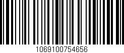 Código de barras (EAN, GTIN, SKU, ISBN): '1069100754656'