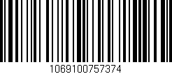 Código de barras (EAN, GTIN, SKU, ISBN): '1069100757374'