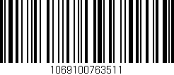 Código de barras (EAN, GTIN, SKU, ISBN): '1069100763511'