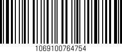 Código de barras (EAN, GTIN, SKU, ISBN): '1069100764754'