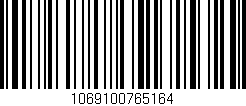 Código de barras (EAN, GTIN, SKU, ISBN): '1069100765164'