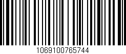 Código de barras (EAN, GTIN, SKU, ISBN): '1069100765744'