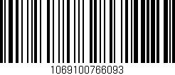 Código de barras (EAN, GTIN, SKU, ISBN): '1069100766093'