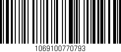 Código de barras (EAN, GTIN, SKU, ISBN): '1069100770793'