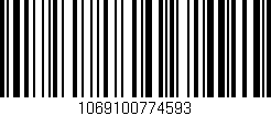 Código de barras (EAN, GTIN, SKU, ISBN): '1069100774593'
