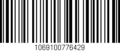 Código de barras (EAN, GTIN, SKU, ISBN): '1069100776429'