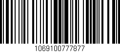 Código de barras (EAN, GTIN, SKU, ISBN): '1069100777877'