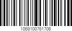 Código de barras (EAN, GTIN, SKU, ISBN): '1069100781706'